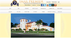 Desktop Screenshot of imaxpremier.com